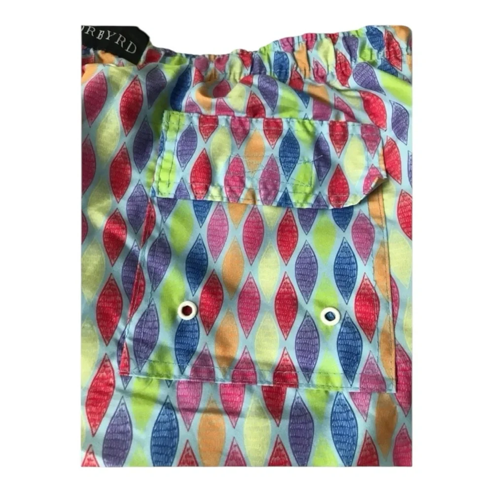 TAILORBYRD Men Size XL Cloud‎ Allover Print Brief Lined Swim Shorts Trunks Beach